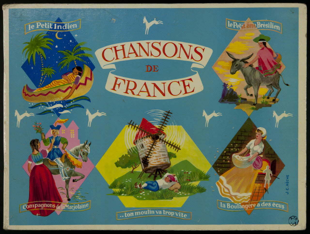 album CHANSONS  DE  FRANCE France 1955-1965 2007.46.212 Photo