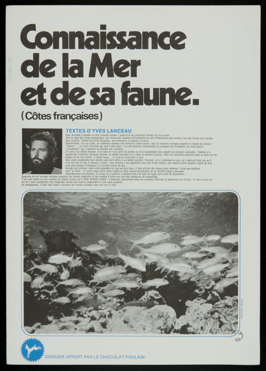 album Connaissance  de la Mer  et de sa faune.  (Côtes françaises) France 1980 2007.46.241 Photo
