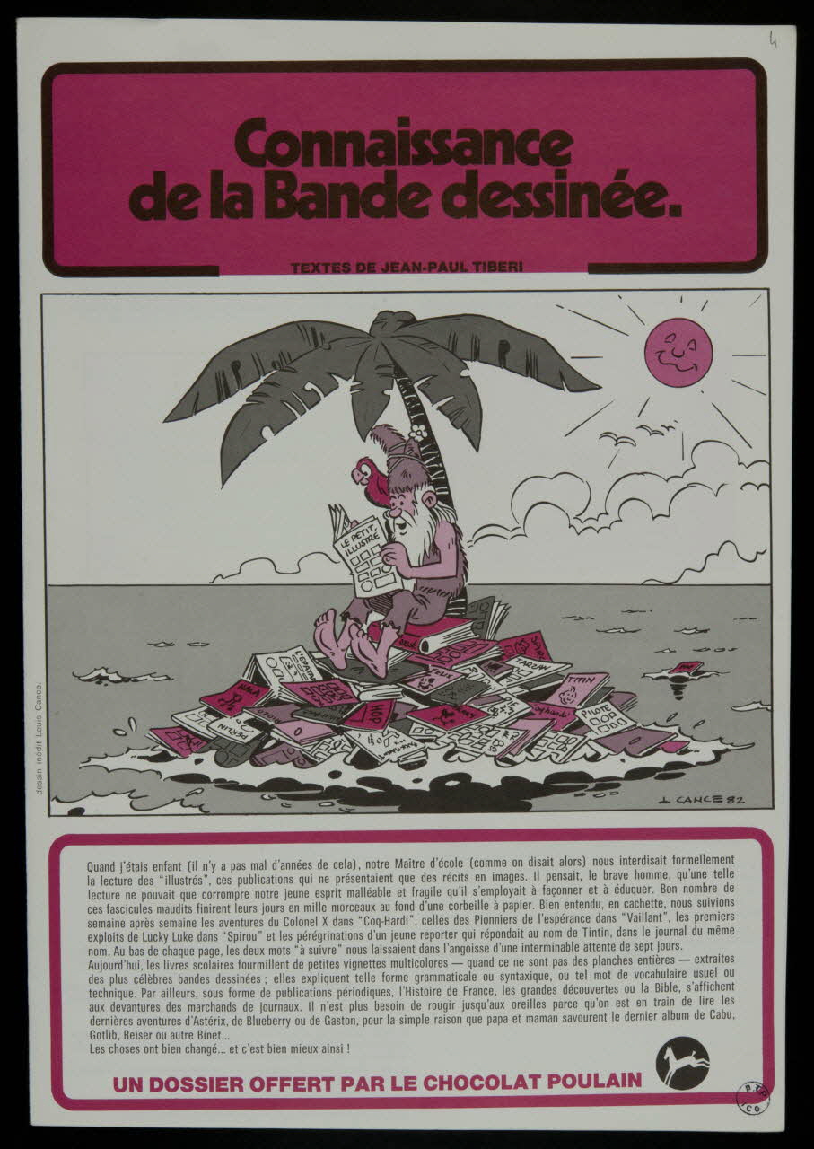 album Connaissance  de la Bande dessinée. France 1982 2007.46.249 Photo