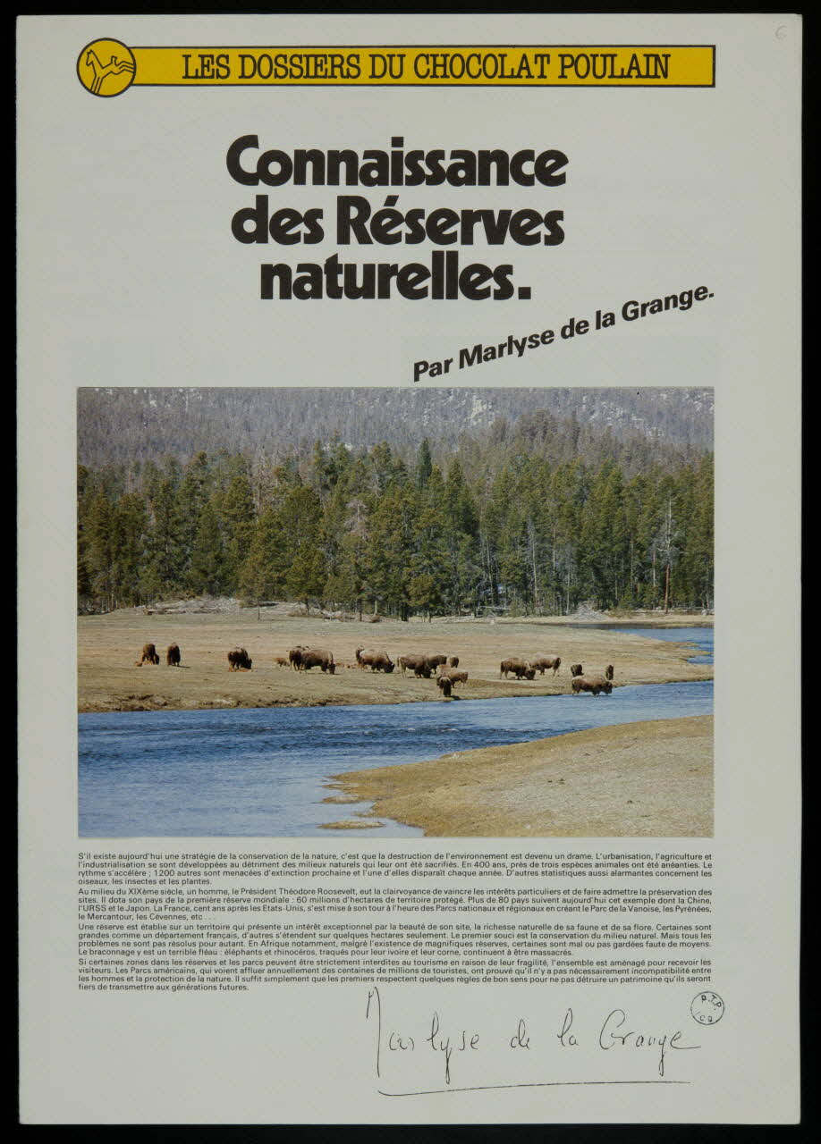 album Connaissance  des Réserves  naturelles. France 1984 2007.46.254 Photo