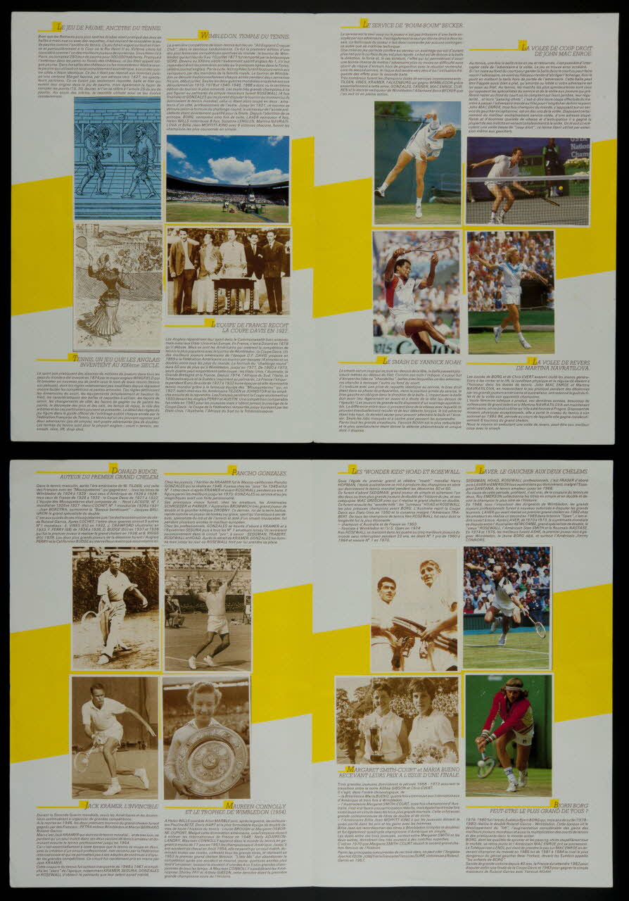 album Connaissance du Tennis. France 1986 2007.46.258 Photo