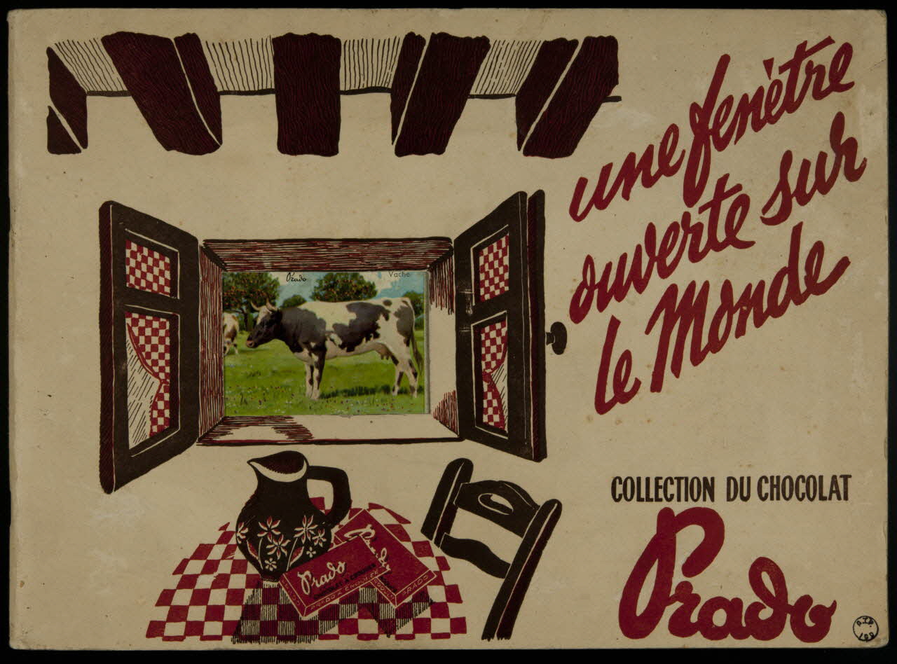 album Une fenêtre  ouverte sur  le Monde  COLLECTION DU CHOCOLAT  Prado France 1953 2007.46.269 Photo