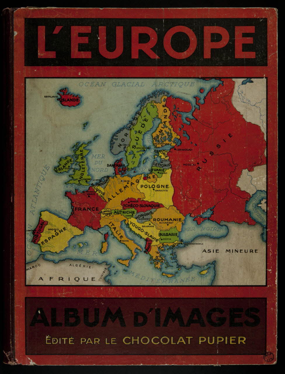 album L'EUROPE  ALBUM D'IMAGES  EDITE PAR LE CHOCOLAT PUPIER France 1931-1941 2007.46.276 Photo