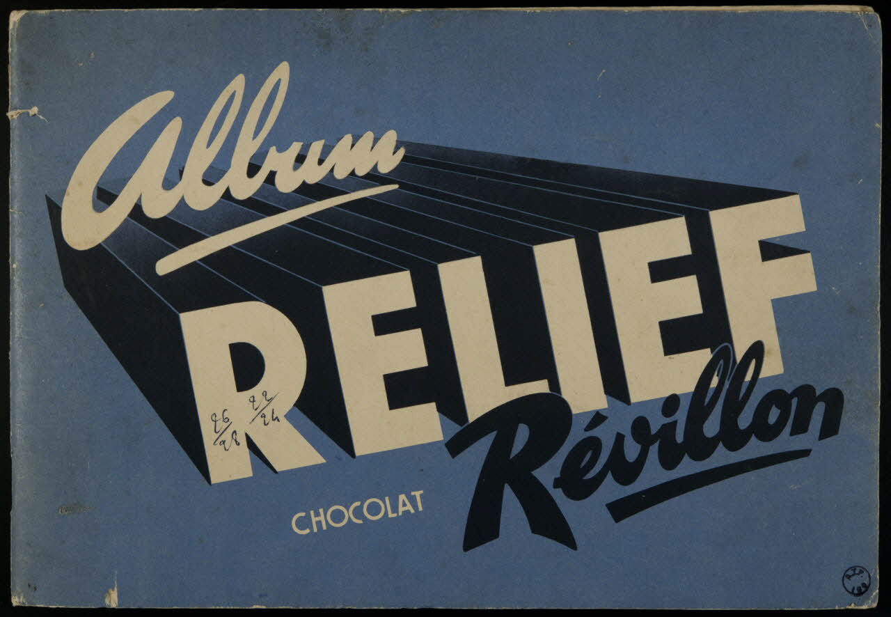 album Album  RELIEF  CHOCOLAT Révillon France 1955 2007.46.283 Photo