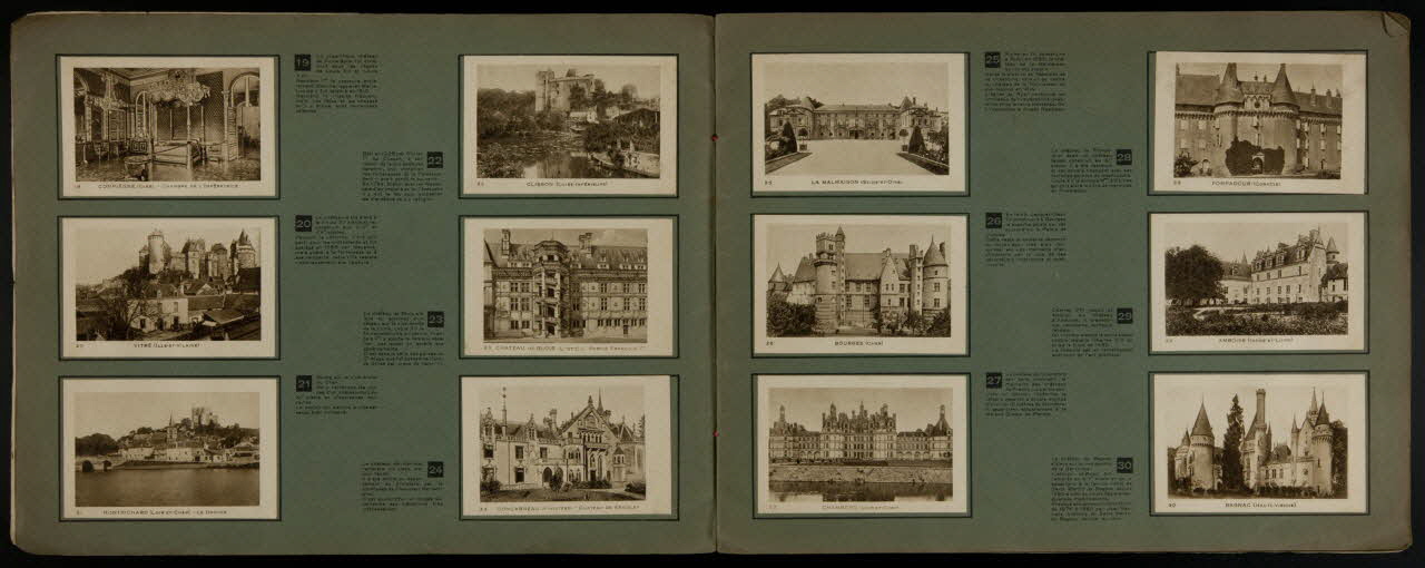 album les beaux châteaux de France  COLLECTION DE LA RUCHE MODERNE France 1950-1960 2007.46.287 Photo
