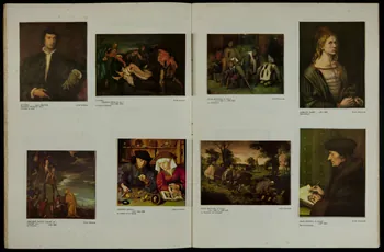 album HISTOIRE DE  LA PEINTURE  TOME I  MUSEE DU LOUVRE  MUSEE  DU JEU DE PAUME  biscottes  St. HONORE France 1955-1965 2007.46.289 Photo