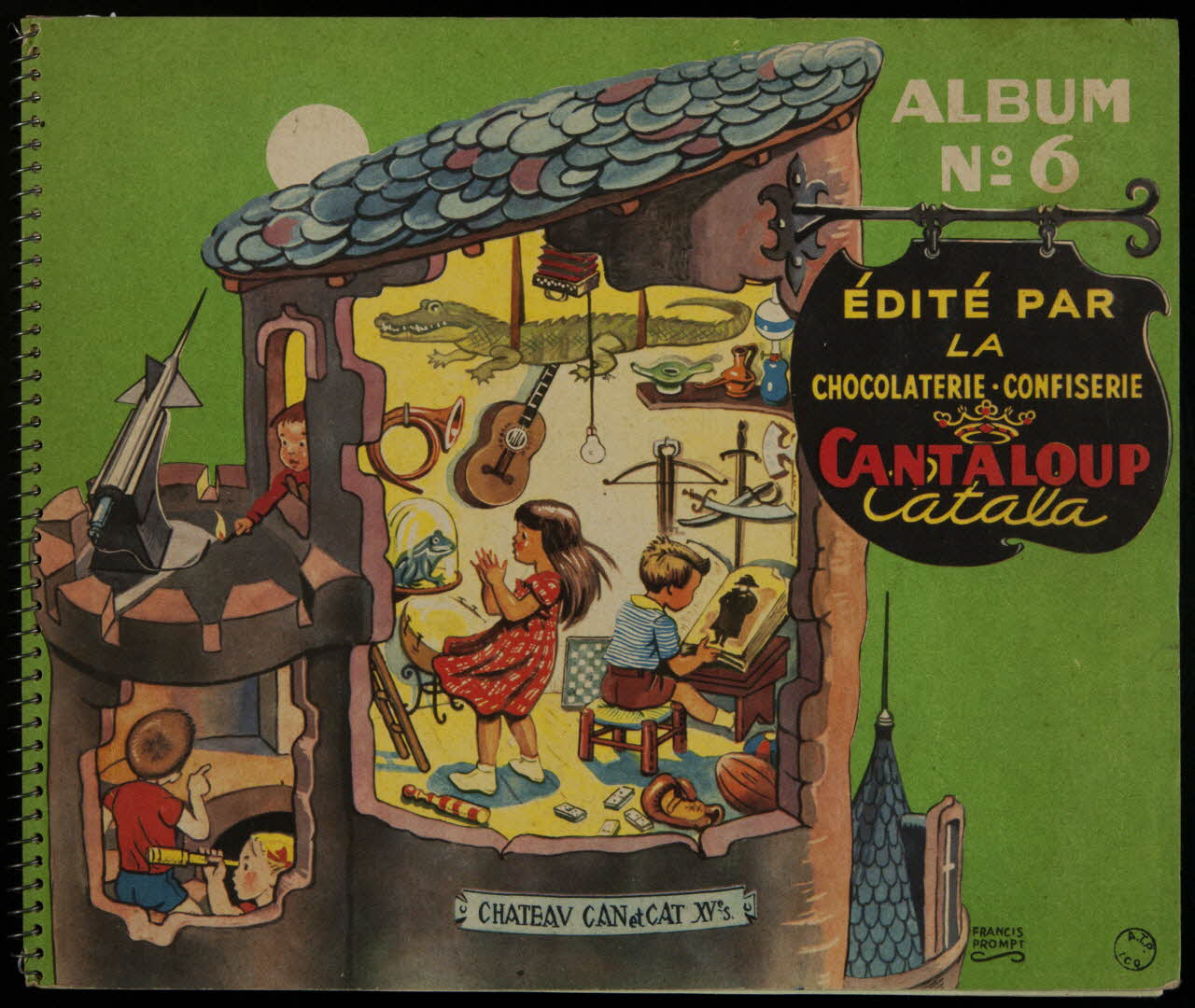 album Album n°6 édité par la chocolaterie-Confiserie Cantaloup-Catala France 1960 2007.46.30 Photo