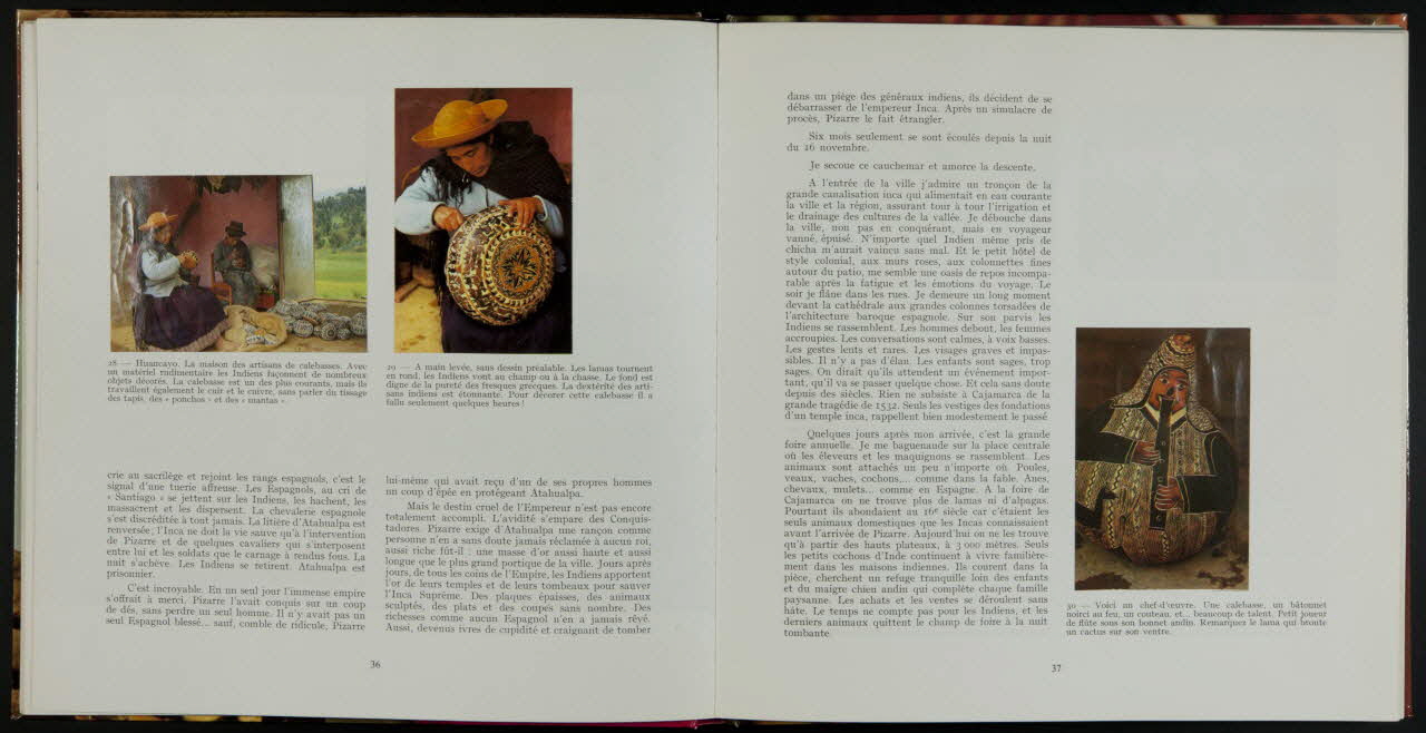 album Le Pérou, l'or et les Incas France 1973 2007.46.303 Photo