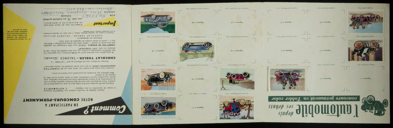 album COLLECTIONNEZ LES VIGNETTES Tobler  AFIN DE GAGNER... France 1955-1965 2007.46.325  Photo
