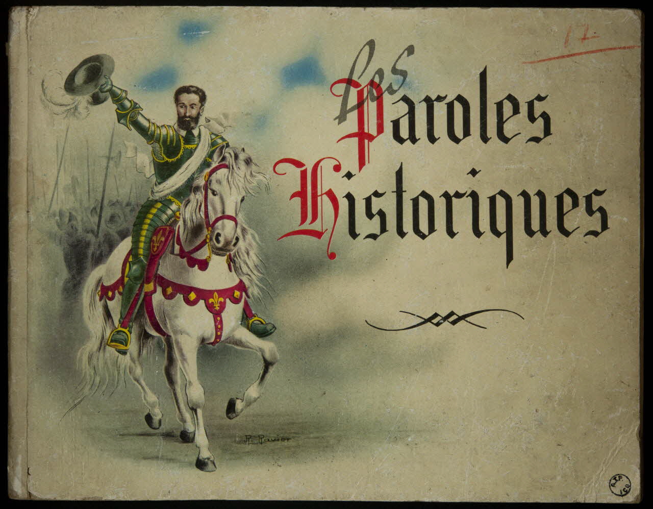 album Les  Paroles  Historiques France 1959 2007.46.334 Photo