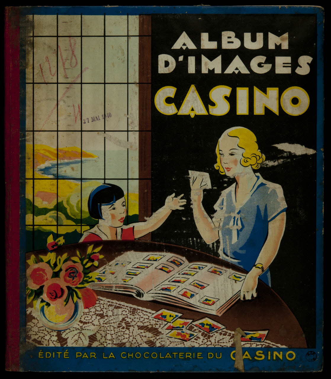 album Album d'images Casino édité par la chocolaterie du Casino France 1940 2007.46.34 Photo