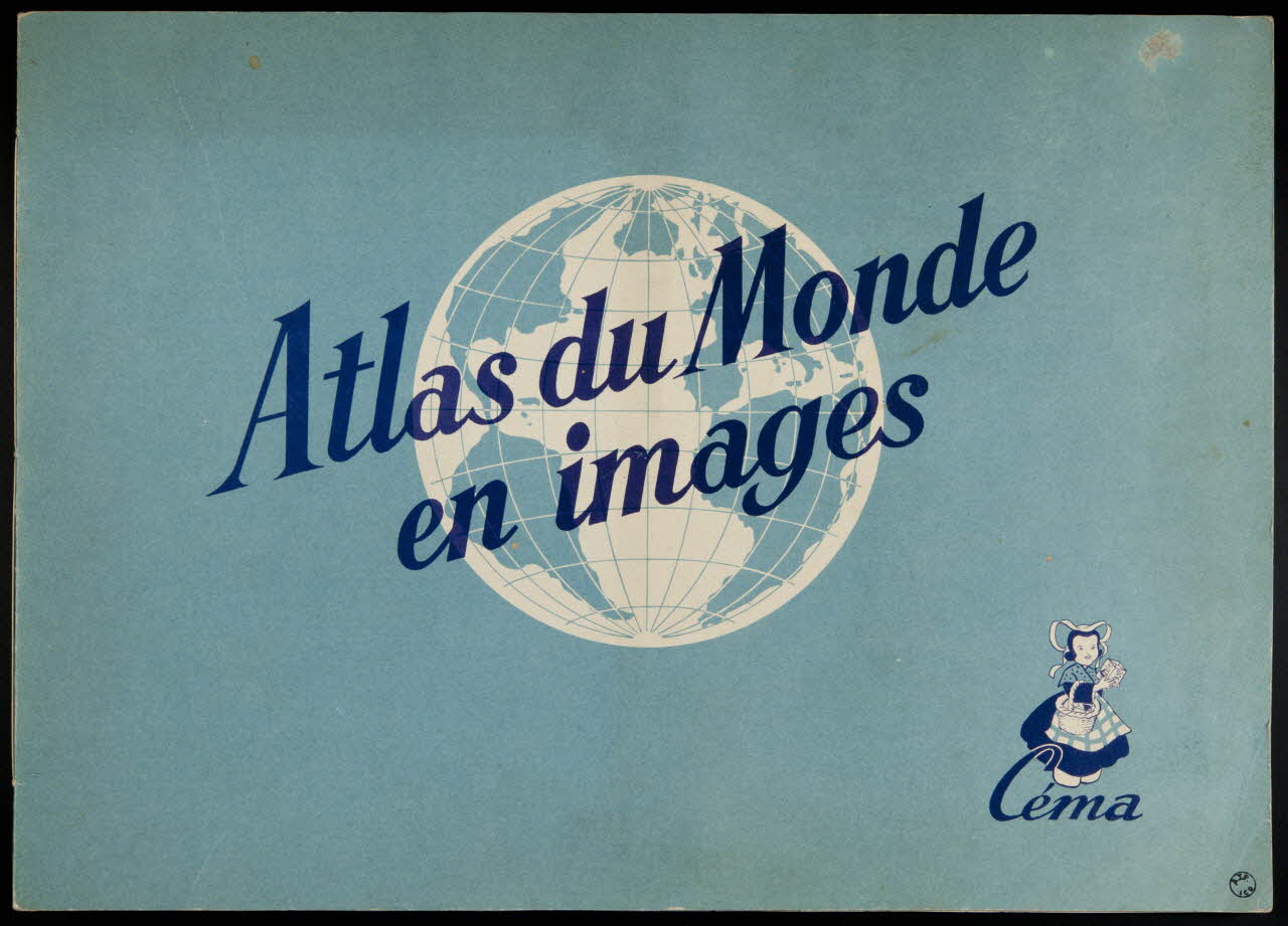 album Atlas du Monde en images Céma France 1955 2007.46.41 Photo