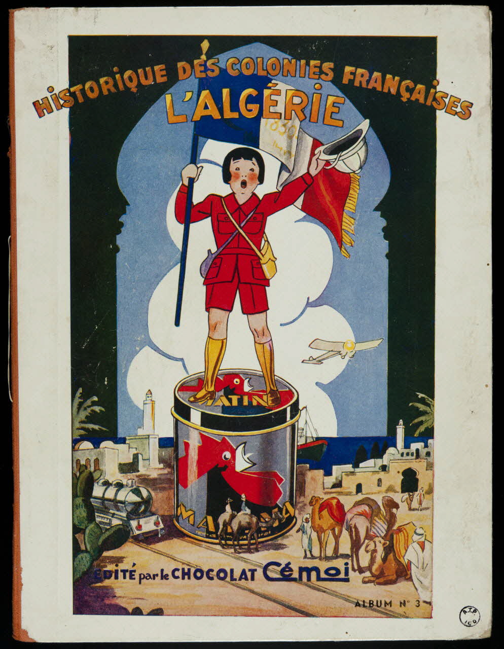 album Historique des colonies françaises-l'Algérie France 1932 2007.46.47  Photo
