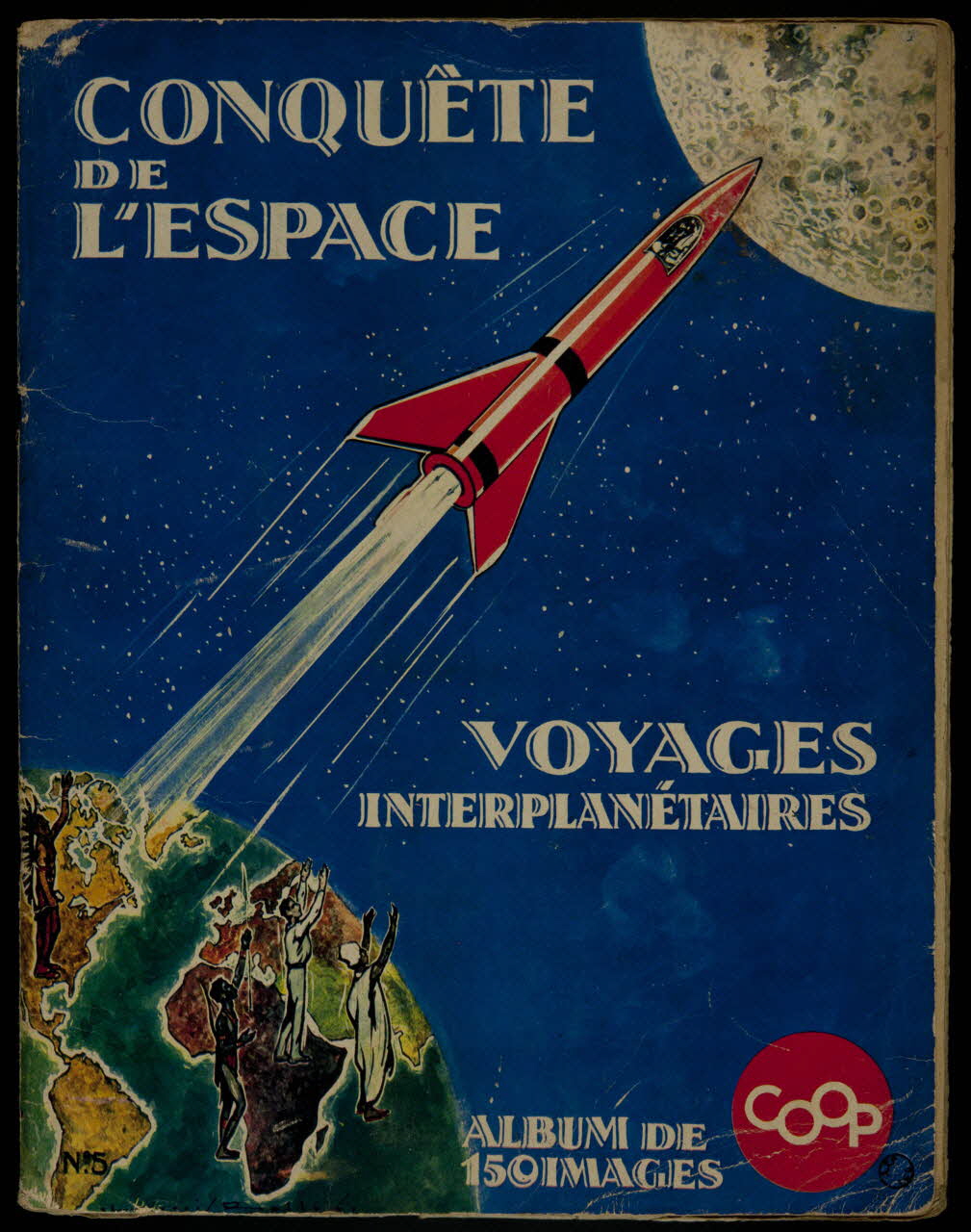 album Conquête de l'espace - Voyages interplanétaires Rhône-Alpes, France 1960 2007.46.63 Photo