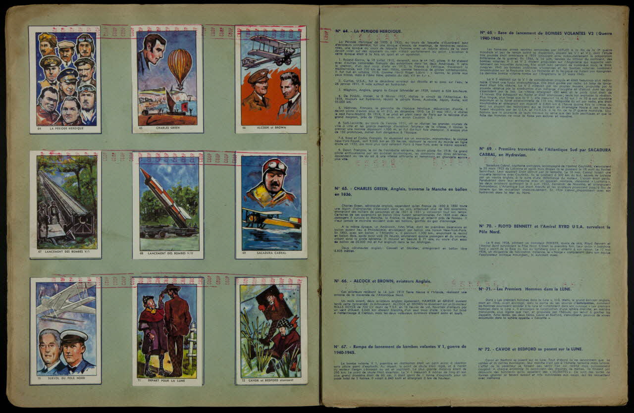 album Conquête de l'espace - Voyages interplanétaires Rhône-Alpes, France 1960 2007.46.63 Photo