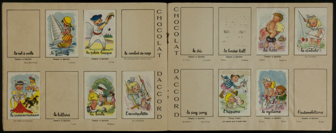 album Les Sports et les Jeux France 1945-1955 2007.46.71 Photo