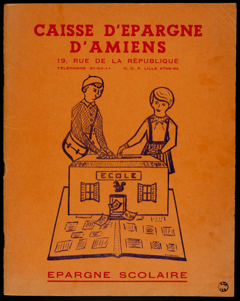 album Caisse d'Epargne d'Amiens France 1950-1960 2007.46.86 Photo