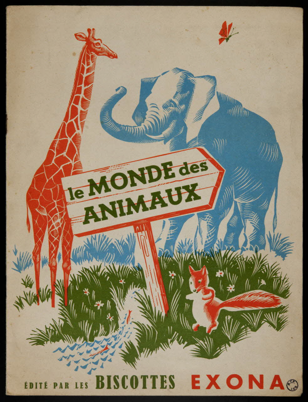 album Le monde des animaux France 1950-1960 2007.46.87 Photo