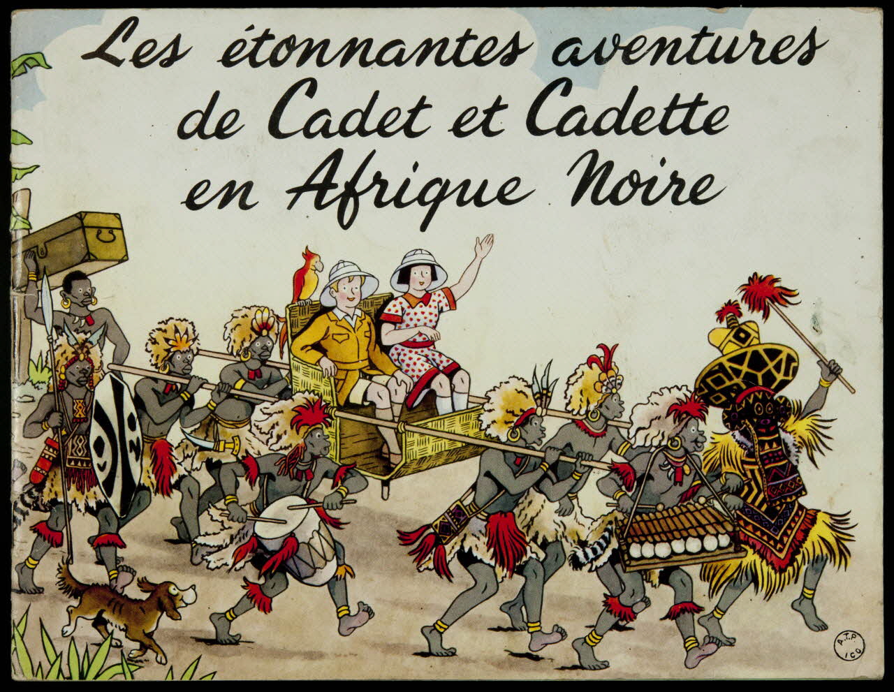 album Les étonnantes aventures de Cadet et Cadette en Afrique Noire France 1950-1960 2007.46.88 Photo