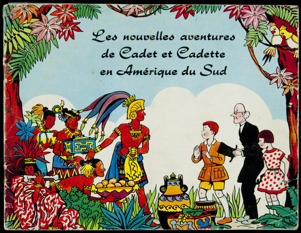 album Les nouvelles aventures de Cadet et Cadette en Amérique du Sud France 1950-1960 2007.46.90 Photo