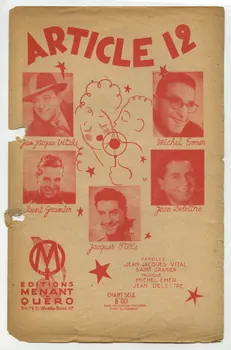 chanson petit format 1965.121.100 Photo