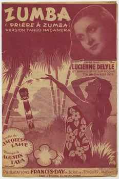Agustin Lara ; Jacques Larue ; Lucienne Delyle ; Laroche, (S.A.); ; Publications Francis Day (S.A); chanson petit format Île-de-France, France 1939 1965.121.109  Photo