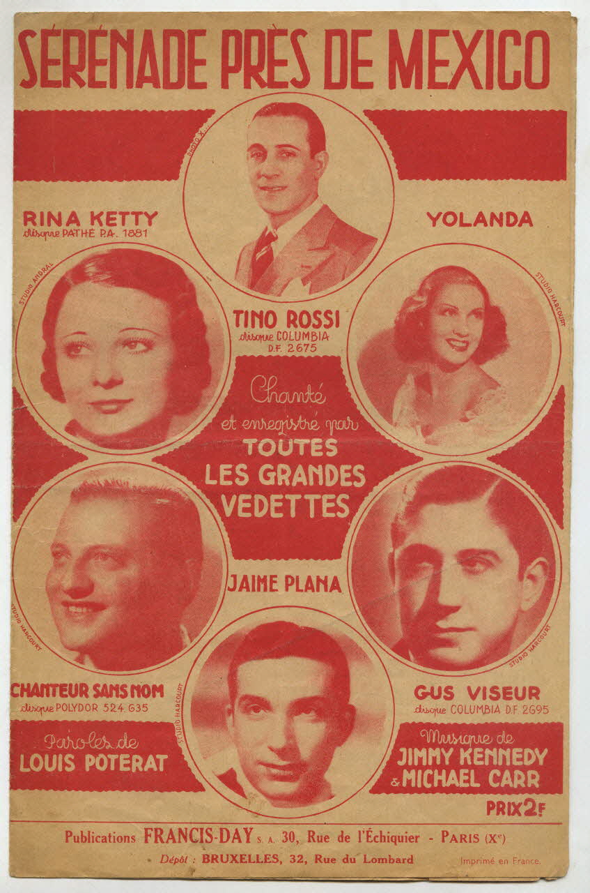 chanson petit format 1965.121.114 Photo