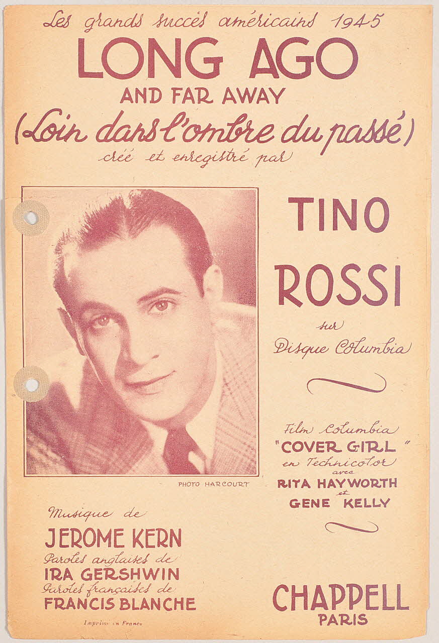 chanson petit format 1965.121.123 Photo