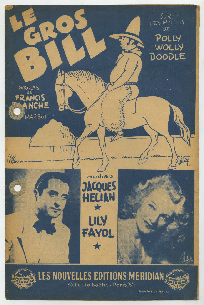 chanson petit format 1965.121.152 Photo