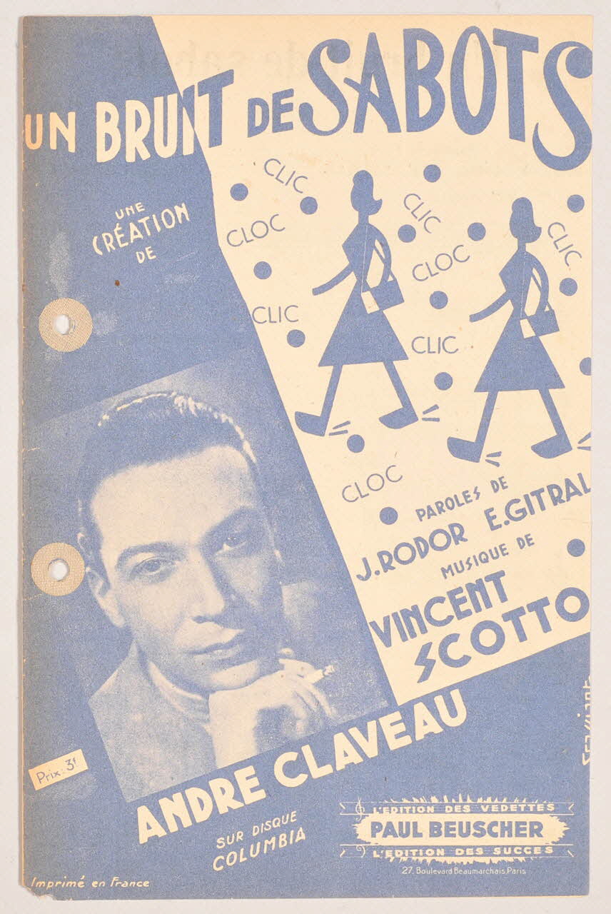chanson petit format 1965.121.279 Photo