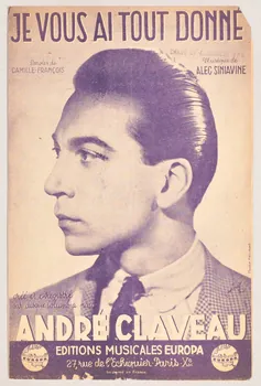 chanson petit format 1965.121.281 Photo