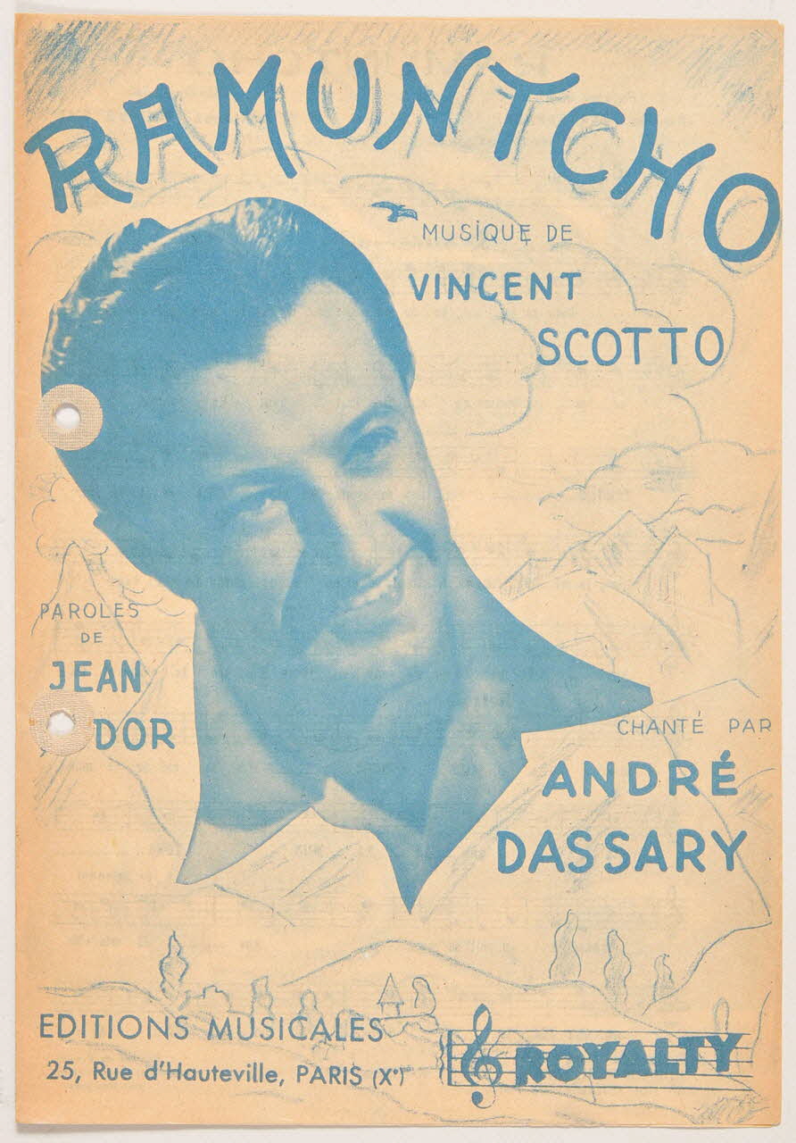 chanson petit format 1965.121.284 Photo