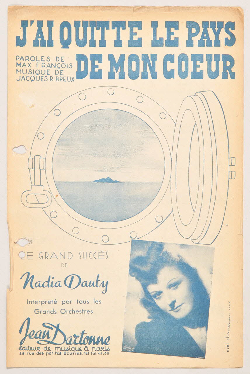 chanson petit format 1965.121.296 Photo