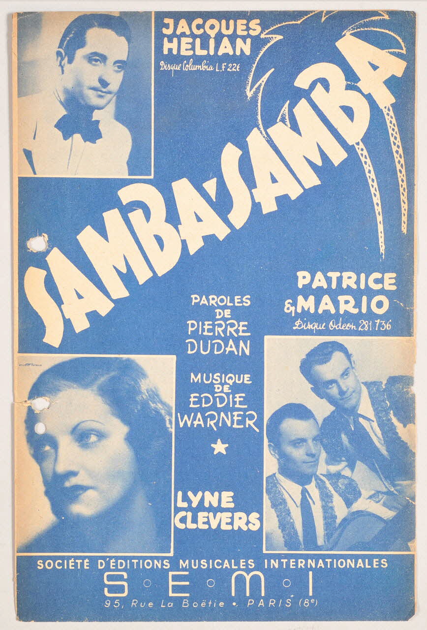 chanson petit format 1965.121.303 Photo