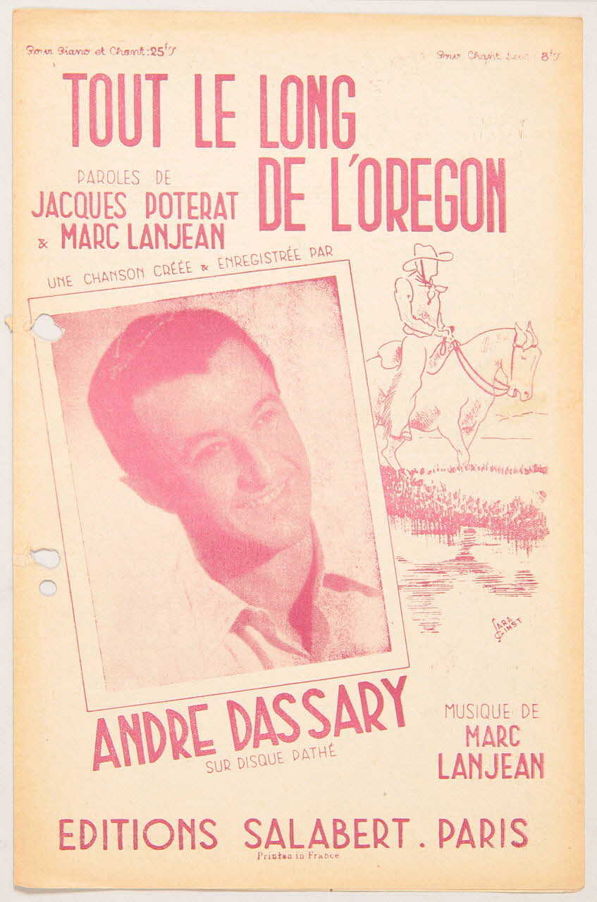 chanson petit format 1965.121.401 Photo