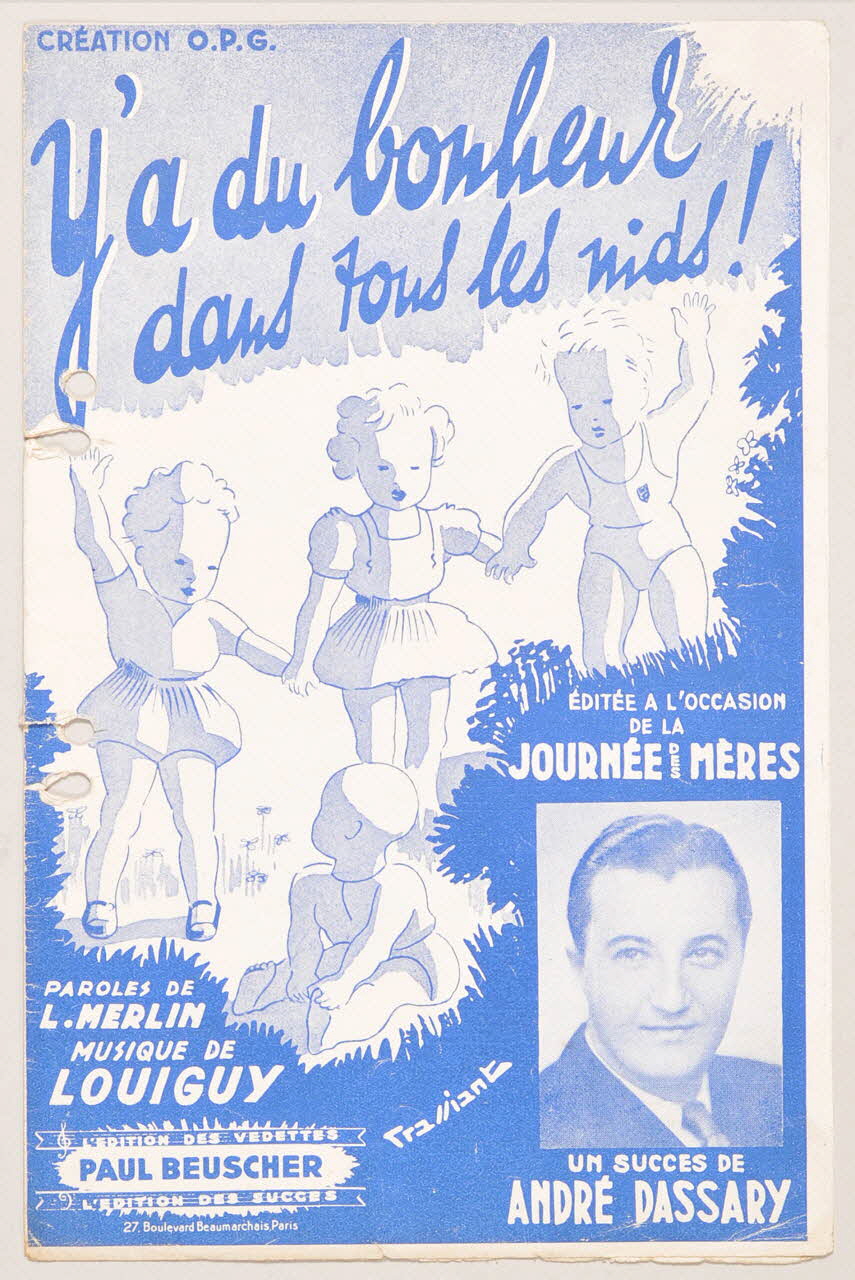 chanson petit format 1965.121.475 Photo