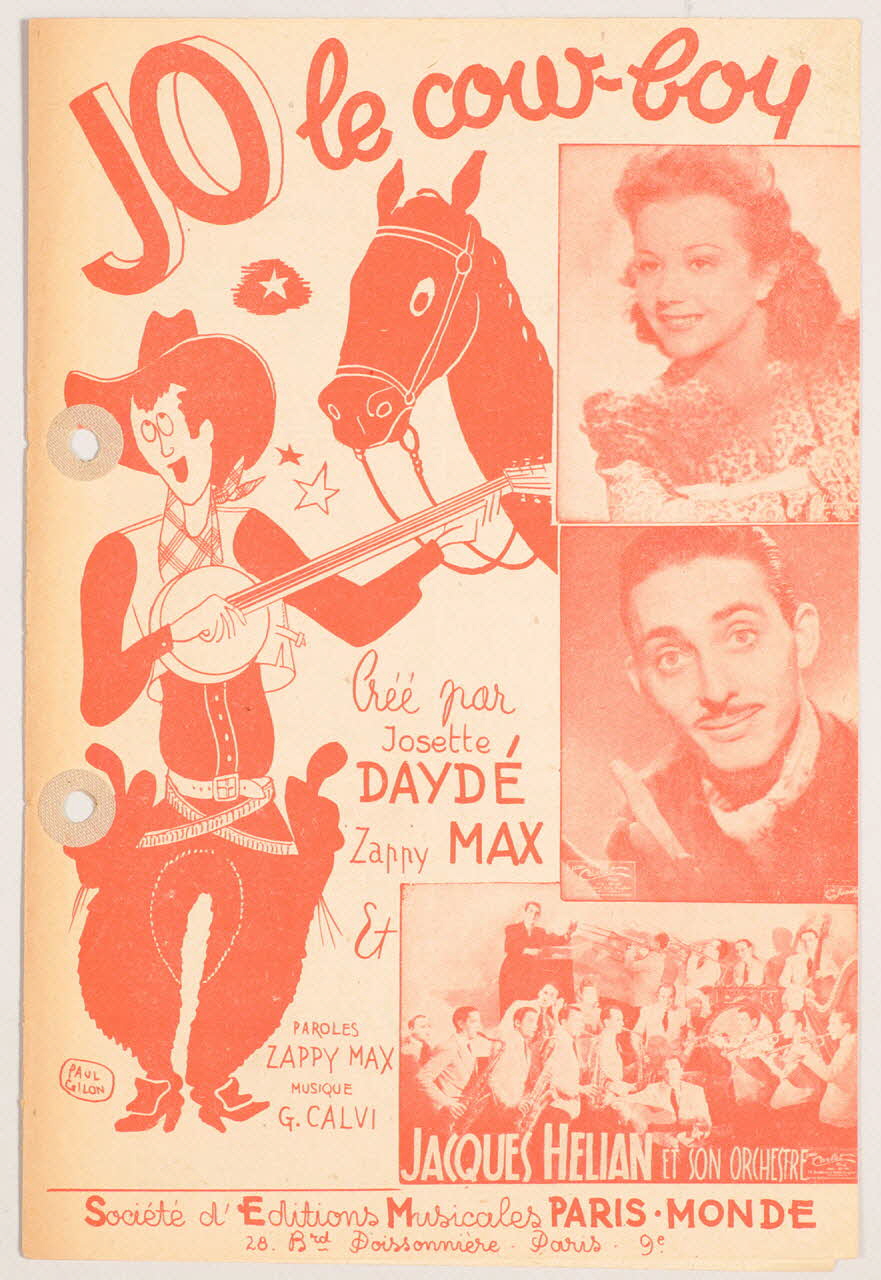 chanson petit format 1965.121.504 Photo