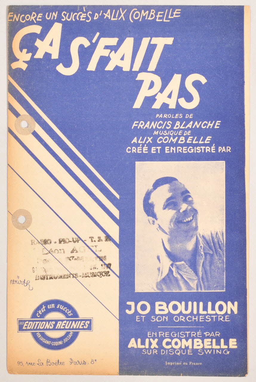 chanson petit format 1965.121.52 Photo