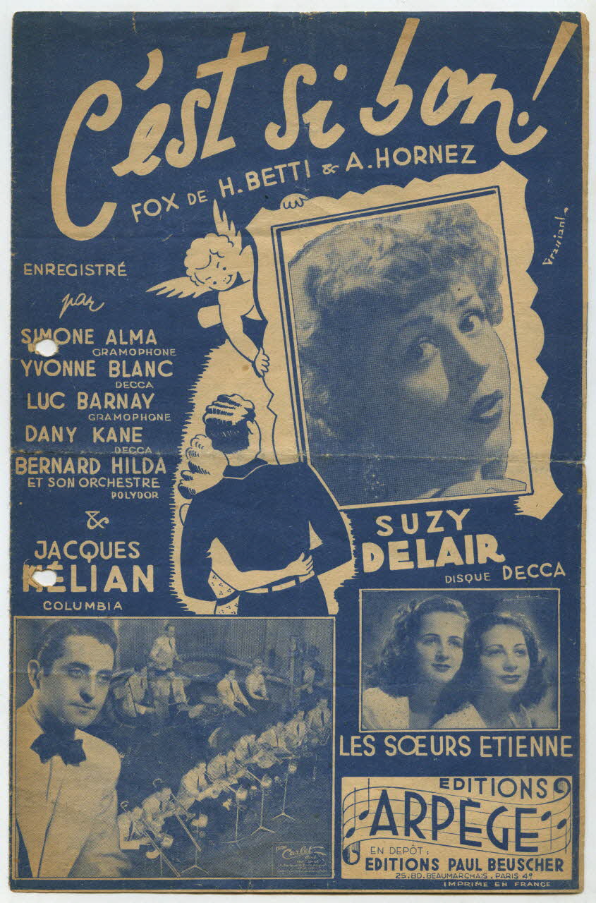 chanson petit format 1965.121.64 Photo