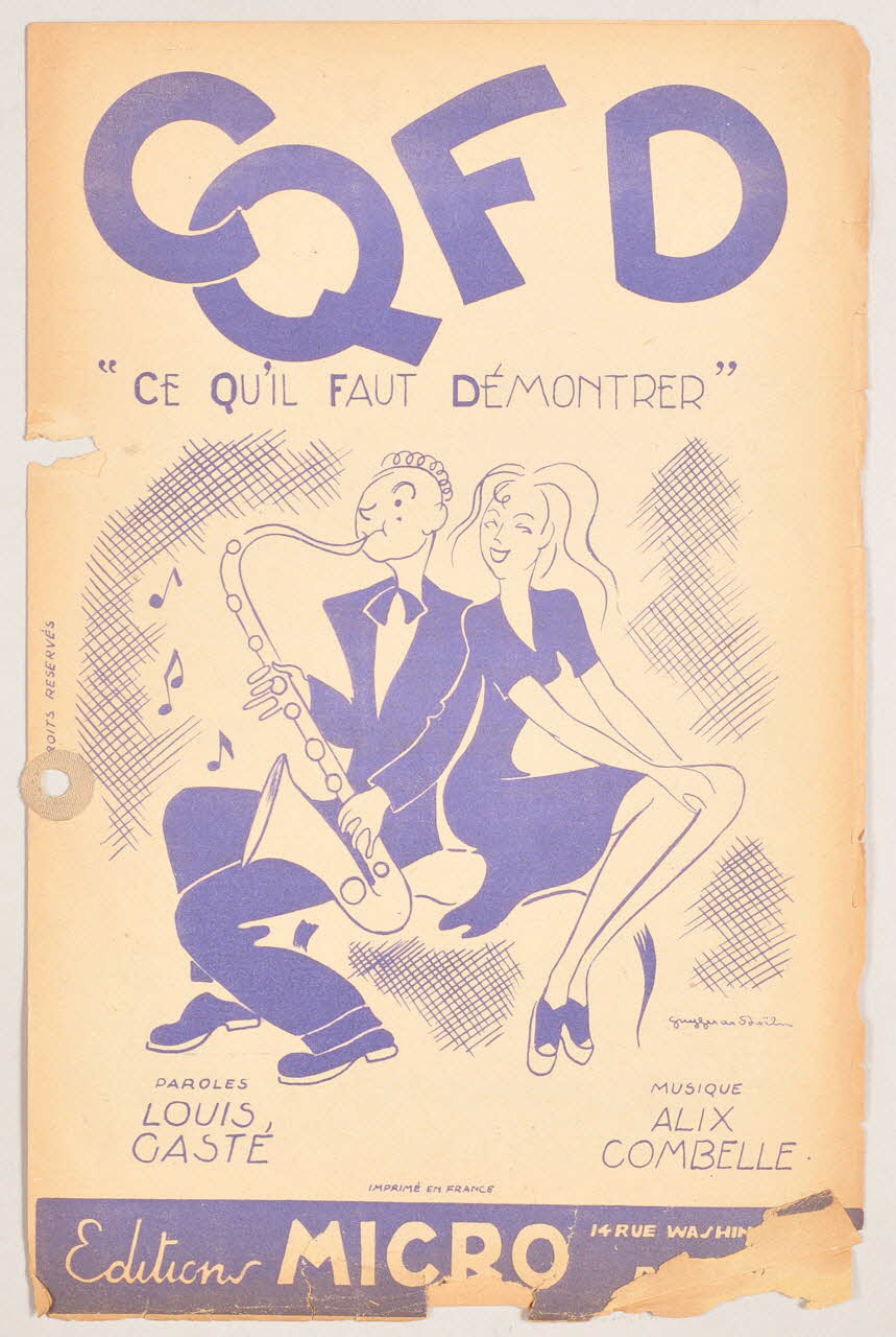 chanson petit format 1965.121.88 Photo