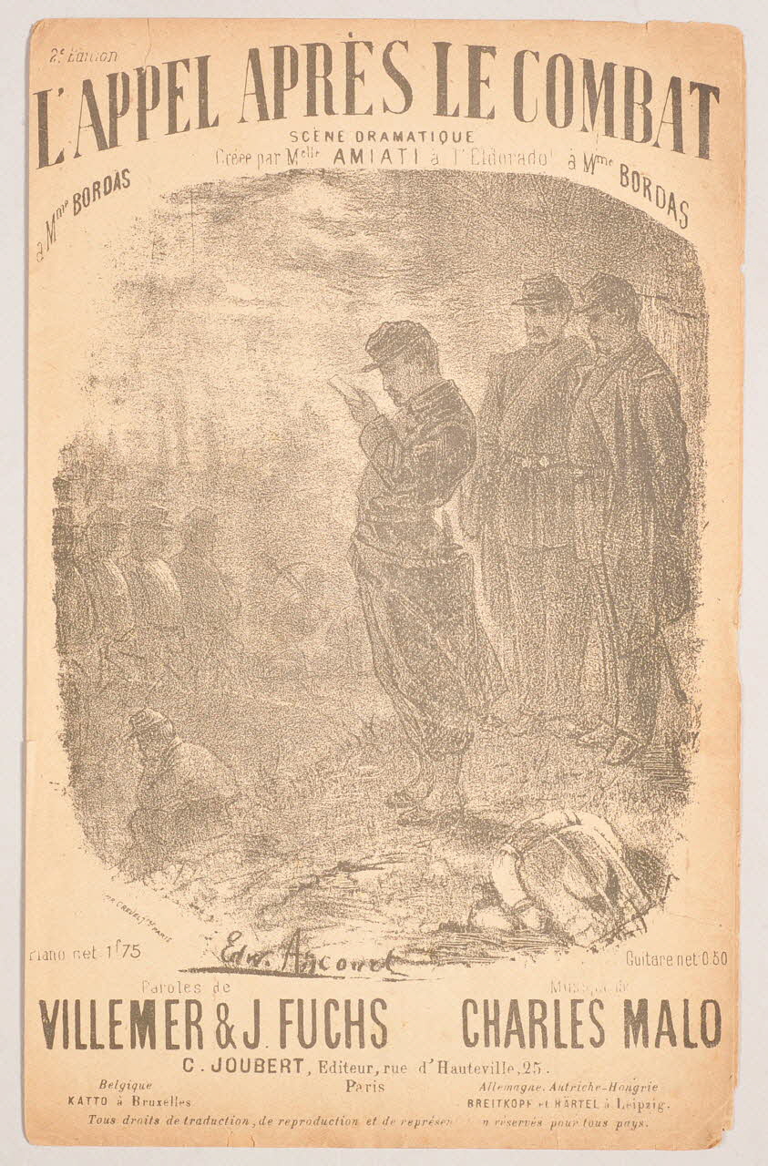 chanson petit format 1965.121.9 Photo