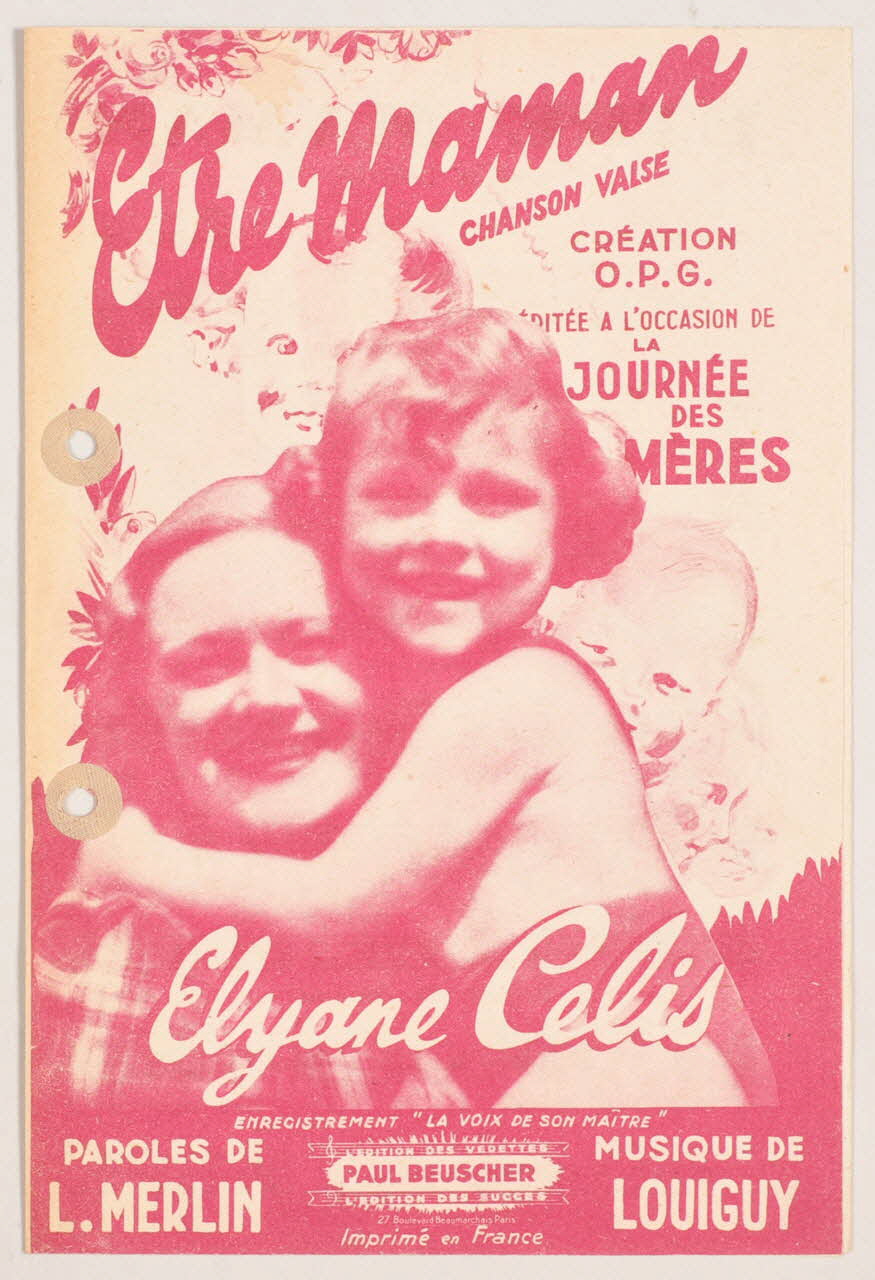 chanson petit format 1965.121.95  Photo