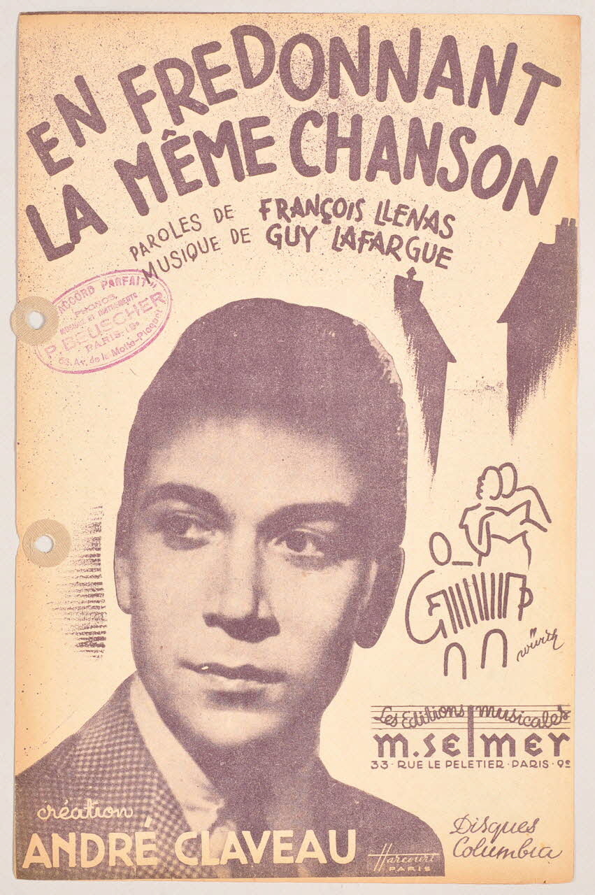 chanson petit format 1965.121.97 Photo