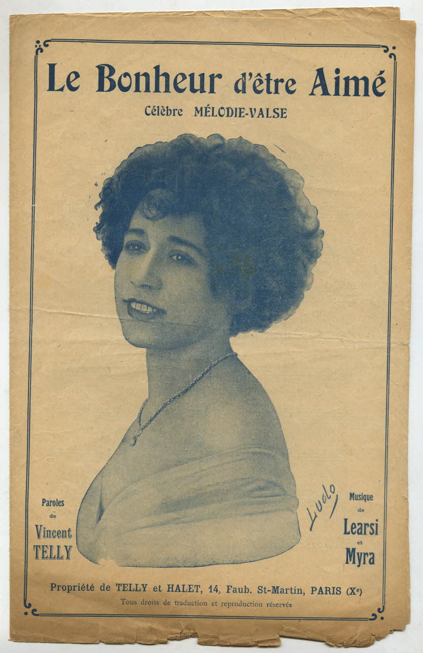 Learsi ; Vincent Telly ; Roger Myra ; Laurent Halet chanson petit format Paris 10ème 1918 1965.134.47 Photo