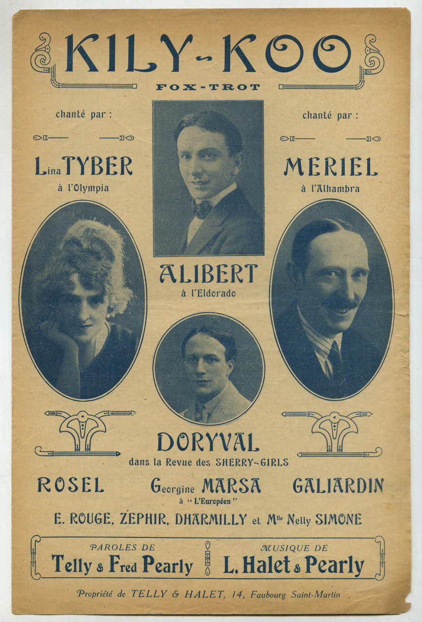 chanson petit format 1965.134.66 Photo