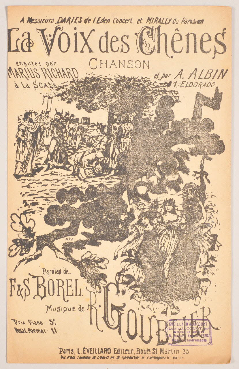 chanson petit format 1965.134.73 Photo