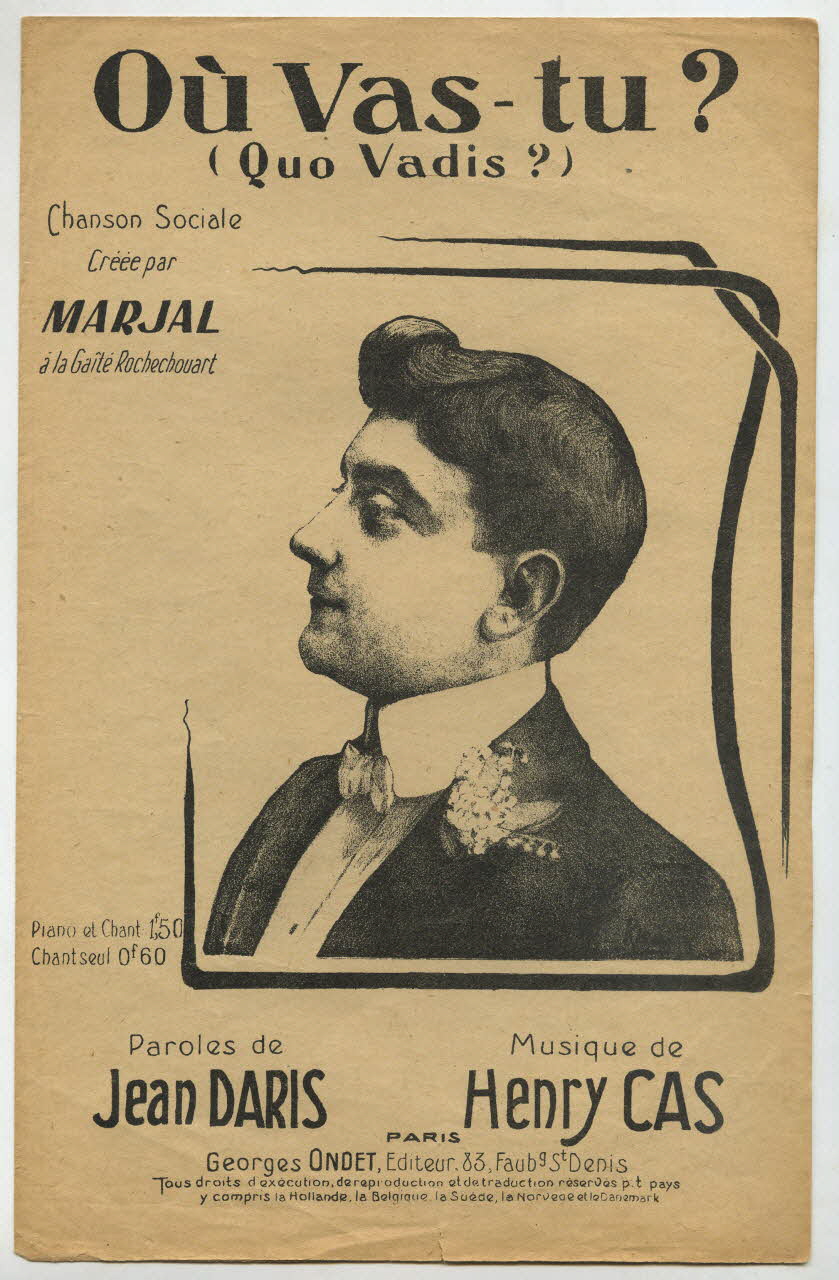 chanson petit format 1965.136.107 Photo