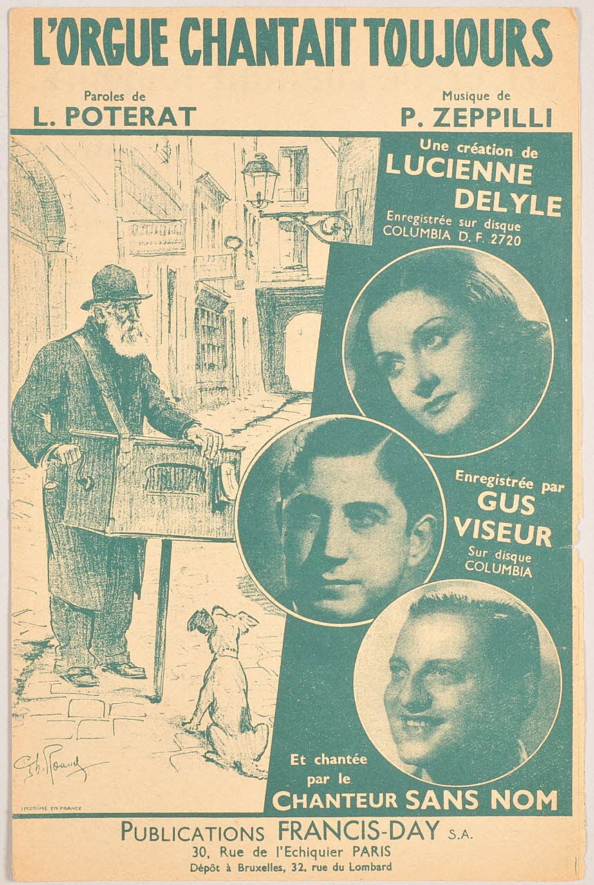 chanson petit format 1965.136.109 Photo