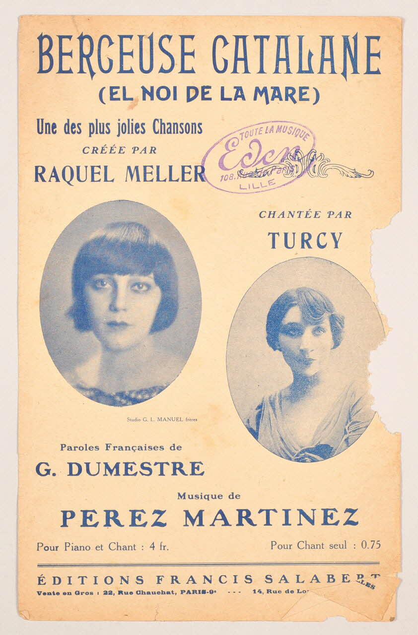 chanson petit format 1965.136.122 Photo