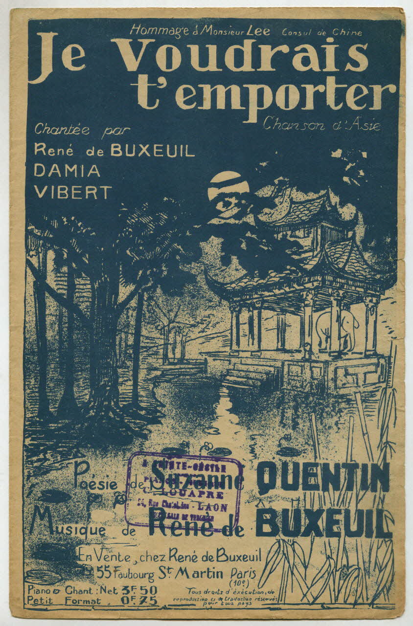 chanson petit format 1965.136.27 Photo